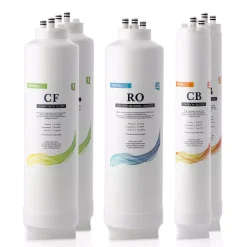 Replacement Water Filters ISPRING 2-Year Reverse Osmosis Replacement Filter Pack For RO500 Tankless Water Filtration System