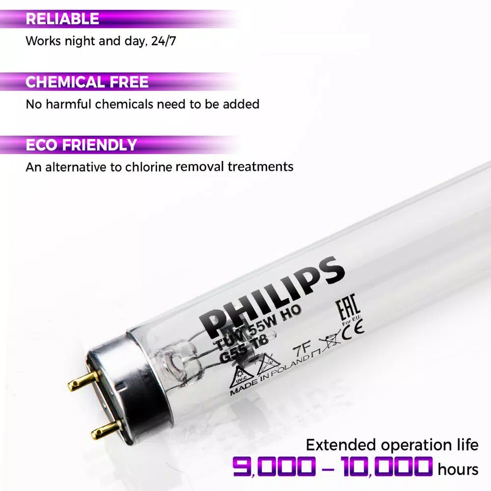 Water Filtration Systems ISPRING 55-Watt UV Replacement Lamp UV Bulb For UV Water Filter 4 Water Filtration Systems ISPRING 55-Watt UV Replacement Lamp UV Bulb For UV Water Filter - Image 2