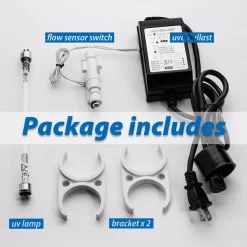 Water Filter Parts ISPRING UV Ultraviolet Water Filter With Smart Flow Sensor Switch, 11W UV Lamp 9 Water Filter Parts ISPRING UV Ultraviolet Water Filter With Smart Flow Sensor Switch, 11W UV Lamp -Brita shop ispring water filter parts uvf11a c3 1000