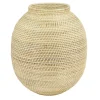 Vases LITTON LANE Large Decorative Handwoven Natural Beige Bamboo Vase -Brita shop light brown litton lane vases 35985 64 1000