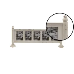 Picture Frames LITTON LANE 5 In. X 7 In. Chipped White 5-Opening Standing Picture Frame 7 Picture Frames LITTON LANE 5 In. X 7 In. Chipped White 5-Opening Standing Picture Frame -Brita shop litton lane picture frames 20430 4f 1000