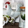 Sculptures LITTON LANE 20 In. Standing Hen Iron Sculpture -Brita shop litton lane sculptures 20396 64 1000