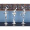 LITTON LANE 14 In. Decorative Ballerina Sculptures In Colored Polystone (3-Pack) -Brita shop litton lane sculptures 44220 64 1000