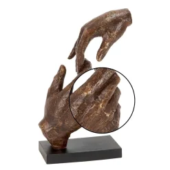 Sculptures LITTON LANE 12 In. X 6 In. The Connecting Hands Decorative Figurine In Colored Polystone 7 Sculptures LITTON LANE 12 In. X 6 In. The Connecting Hands Decorative Figurine In Colored Polystone -Brita shop litton lane sculptures 58271 4f 1000