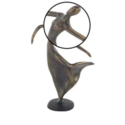 Sculptures LITTON LANE 12 In. Female Dancer Polystone Sculpture 10 Sculptures LITTON LANE 12 In. Female Dancer Polystone Sculpture -Brita shop litton lane sculptures 58355 4f 1000