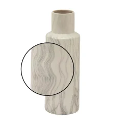 Vases LITTON LANE 21 In. Classic Marble Cylinder White Ceramic Decorative Vase 12 Vases LITTON LANE 21 In. Classic Marble Cylinder White Ceramic Decorative Vase -Brita shop marble litton lane vases 59768 4f 1000