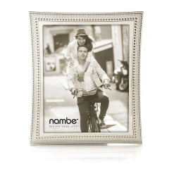 Picture Frames Nambe Beaded Metal Picture Frame 8 X 10