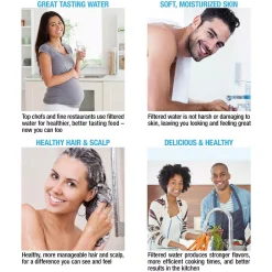 Water Filtration Systems Pelican Water 15 GPM Whole House Water Filtration And NaturSoft Water Softener Alternative System -Brita shop metallic pelican water whole house water filters thd pse2000 77 1000