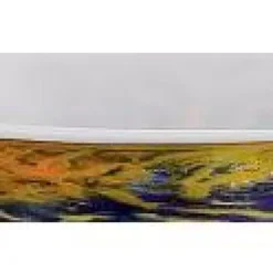 Vases Badash Crystal Firestorm 11 In. Mouth Blown Oval Thick Walled Decorative Vase -Brita shop multi badash crystal vases j204 40 1000