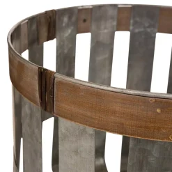 Storage Baskets Glitzhome Farmhouse Slotted Galvanized Metal Storage Basket (Set Of 3) 12 Storage Baskets Glitzhome Farmhouse Slotted Galvanized Metal Storage Basket (Set Of 3) -Brita shop multi colored glitzhome storage baskets 1504202532 44 1000