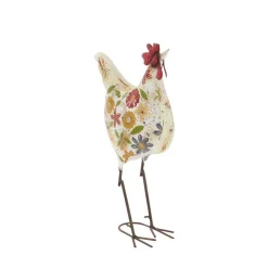 Sculptures LITTON LANE 10 In. X 17 In. Rustic Iron Chicken Decor In Distressed Iron 13 Sculptures LITTON LANE 10 In. X 17 In. Rustic Iron Chicken Decor In Distressed Iron -Brita shop multi litton lane sculptures 55234 1f 1000