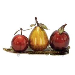 Sculptures LITTON LANE Elegant Fruit Decorative Sculpture -Brita shop multi litton lane sculptures 68134 4f 1000