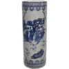 Vases Oriental Furniture Oriental Furniture 23.5 In. Porcelain Decorative Vase In Blue -Brita shop multi oriental furniture vases bw umbr bwld 64 1000