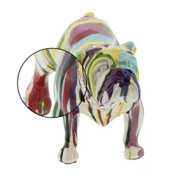 Sculptures LITTON LANE 6 In. X 11 In. Decorative Bulldog Sculpture In Colored Polystone 7 Sculptures LITTON LANE 6 In. X 11 In. Decorative Bulldog Sculpture In Colored Polystone -Brita shop multicolor litton lane sculptures 44252 4f 1000