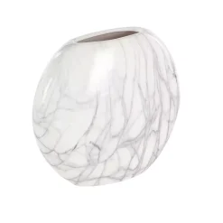 Vases LITTON LANE 8 In. Gray Ceramic Decorative Vase (Set Of 3) -Brita shop multicolored litton lane vases 93689 1f 1000