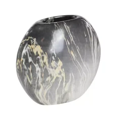 Vases LITTON LANE 8 In. Gray Ceramic Decorative Vase (Set Of 3) -Brita shop multicolored litton lane vases 93689 4f 1000