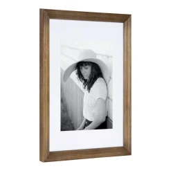 Kate And Laurel Bordeaux Natural Wood With Shelves Picture Frames (Set Of 10) -Brita shop natural kate and laurel picture frames 216932 4f 1000