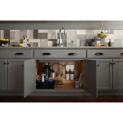 Water Filtration Systems KOHLER Aquifer Under-Sink Double Cartridge Water Filtration System -Brita shop not applicable kohler under sink water filters k 77686 na fa 1000