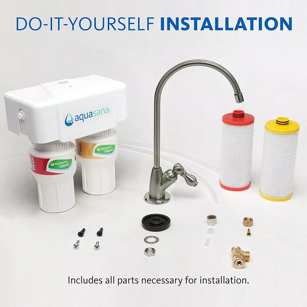Water Filtration Systems Aquasana 2-Stage Under Counter Water Filtration System With Oil Rubbed Bronze Faucet 15 Water Filtration Systems Aquasana 2-Stage Under Counter Water Filtration System With Oil Rubbed Bronze Faucet - Image 13