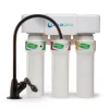Water Filtration Systems Aquasana 3-Stage Max Flow Under Counter Water Filtration System With Faucet In Oil Rubbed Bronze -Brita shop oil rubbed bronze aquasana under sink water filters thd 5300 62 64 1000