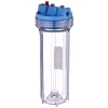 Water Filter Parts Pentek 158117 1/4 In. Inlet/Outlet 10 In. Filter Clear Slim Line Housing With Pressure Release -Brita shop pentek water filter parts pentek 158117 64 1000