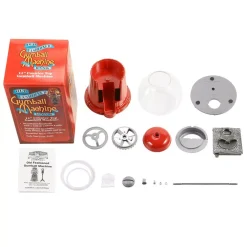 Sculptures Great Northern Junior Vintage Gumball Bank Machine -Brita shop red great northern sculptures hwd630290 fa 1000