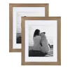 Picture Frames DesignOvation Museum 14 In. X 18 In. Matted To 11 In. X 14 In. Rustic Brown Picture Frame (Set Of 2) -Brita shop rustic brown designovation picture frames 213807 64 1000