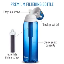 Water Filter Pitchers Brita Premium 26 Oz. Sapphire Filtering Water Bottle, BPA Free 15 Water Filter Pitchers Brita Premium 26 Oz. Sapphire Filtering Water Bottle, BPA Free -Brita shop sapphire blue brita water bottles 6025836373 40 1000
