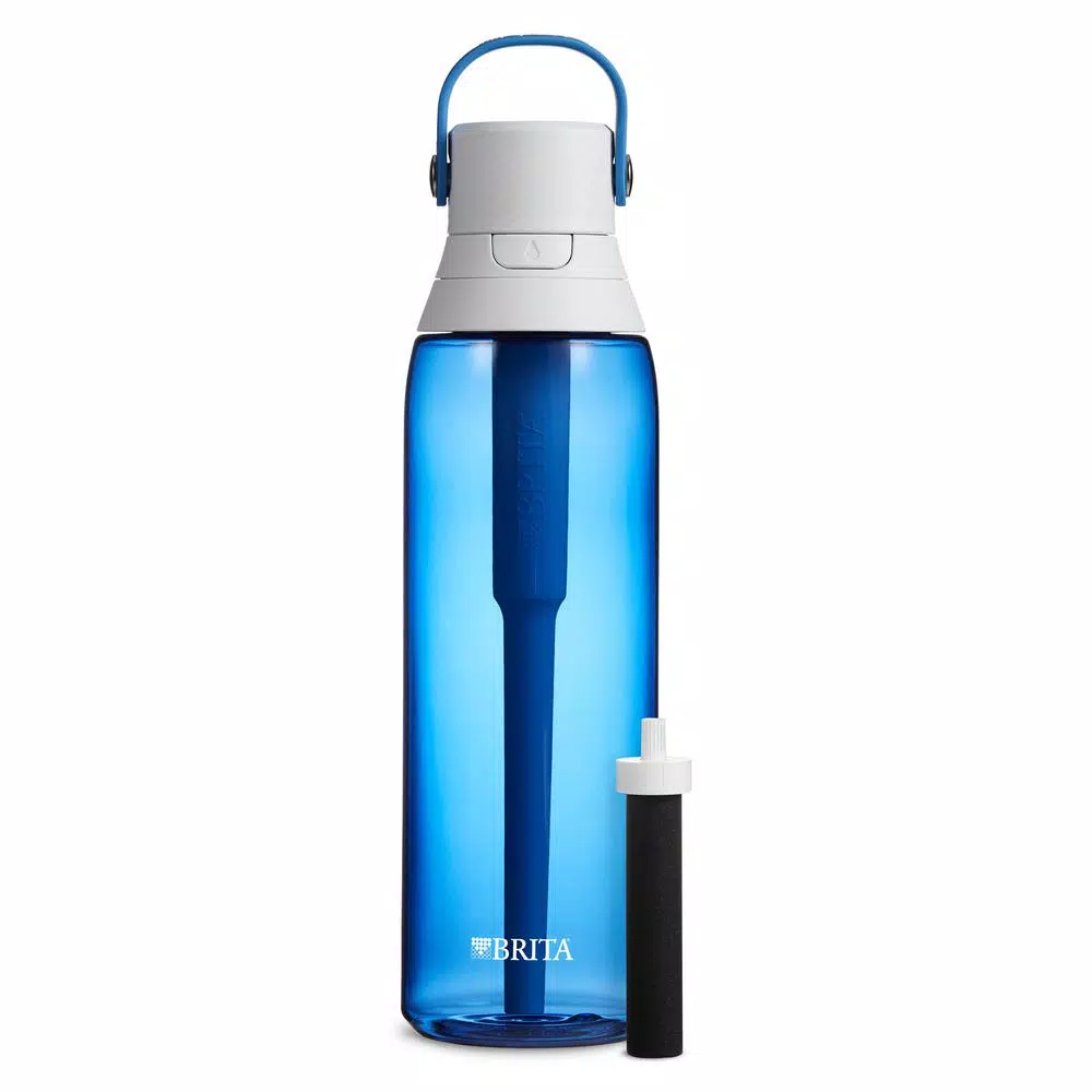 Water Filter Pitchers Brita Premium 26 Oz. Sapphire Filtering Water Bottle, BPA Free 3 Water Filter Pitchers Brita Premium 26 Oz. Sapphire Filtering Water Bottle, BPA Free