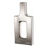 Vases A & B Home Ceramic Keyhole Silver Vase