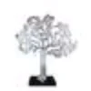 Sculptures Benjara Stylish Silver And Black Aluminum Tree Decor With Block Base 2 Sculptures Benjara Stylish Silver And Black Aluminum Tree Decor With Block Base -Brita shop silver and black benjara sculptures bm01183 64 1000