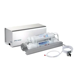 Water Filtration Systems APEC Water Systems Ultimate Counter Top Reverse Osmosis Water Filtration System With Case 90 GPD 4-Stage Portable And Installation-Free -Brita shop silver apec water systems countertop water filters ro ctop c e1 1000