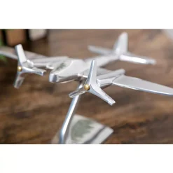 Sculptures IMAX Up In The Air Plane Statuary 10 Sculptures IMAX Up In The Air Plane Statuary -Brita shop silver imax sculptures 60067 4f 1000