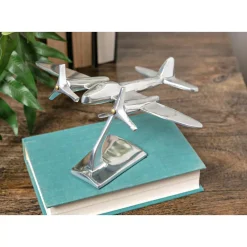 Sculptures IMAX Up In The Air Plane Statuary 13 Sculptures IMAX Up In The Air Plane Statuary -Brita shop silver imax sculptures 60067 fa 1000