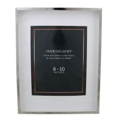 Picture Frames Northlight 8 In. X 10 In. Silver Picture Frame