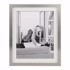 Picture Frames Stonebriar Collection 4 In. X 13 In. Metal Shadow Box (Set Of 5) -Brita shop silver stonebriar collection picture frames z05xx 030 cd 44 1000