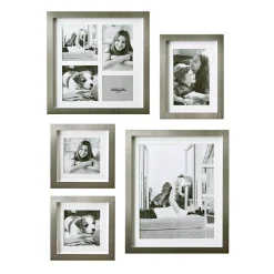 Picture Frames Stonebriar Collection 4 In. X 13 In. Metal Shadow Box (Set Of 5) -Brita shop silver stonebriar collection picture frames z05xx 030 cd 77 1000