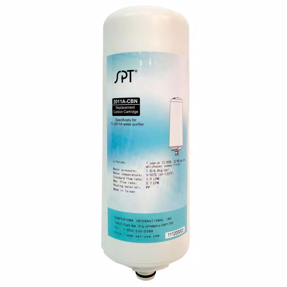 Replacement Water Filters SPT T1-2011A Carbon Cartridge 3 Replacement Water Filters SPT T1-2011A Carbon Cartridge