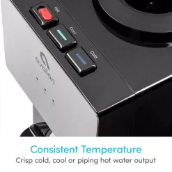 Water Dispensers Avalon Premium 3 Temperature Top Loading Countertop Water Cooler Dispenser UL/Energy Star Approved- Stainless Steel 11 Water Dispensers Avalon Premium 3 Temperature Top Loading Countertop Water Cooler Dispenser UL/Energy Star Approved- Stainless Steel -Brita shop stainless steel avalon water coolers a11 cttl 44 1000