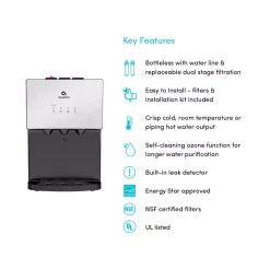 Water Dispensers Avalon A12 Countertop Bottleless Water Dispenser, 3 Temperatures, Self-Cleaning, Stainless Steel 17 Water Dispensers Avalon A12 Countertop Bottleless Water Dispenser, 3 Temperatures, Self-Cleaning, Stainless Steel -Brita shop stainless steel avalon water coolers a12 ctpou 76 1000