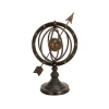 Sculptures LITTON LANE Armillary Sphere Iron Decor 2 Sculptures LITTON LANE Armillary Sphere Iron Decor -Brita shop tarnished brown sculptures 66472 64 1000