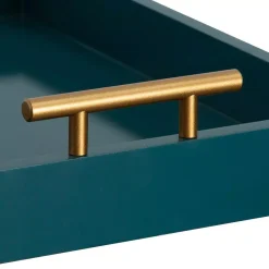 Decorative Trays Kate And Laurel Lipton 17 In. X 3 In. X 12 In. Teal Decorative Wall Shelf 9 Decorative Trays Kate And Laurel Lipton 17 In. X 3 In. X 12 In. Teal Decorative Wall Shelf -Brita shop teal kate and laurel decorative trays 217019 4f 1000