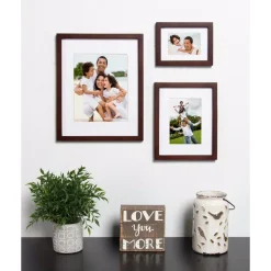 Picture Frames DesignOvation Gallery 11 In. X 14 In. Matted To 8 In. X 10 In. Walnut Brown Picture Frame (Set Of 4) 17 Picture Frames DesignOvation Gallery 11 In. X 14 In. Matted To 8 In. X 10 In. Walnut Brown Picture Frame (Set Of 4) -Brita shop walnut brown designovation picture frames 212302 31 1000