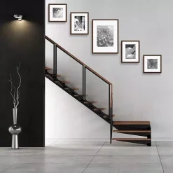 Picture Frames Pinnacle Wall Kit Walnut Picture Frame (5-Pack) -Brita shop walnut pinnacle picture frames 11fw1442 1f 1000