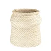 Storage Baskets 3R Studios Rattan Handwoven Decorative Basket 1 Storage Baskets 3R Studios Rattan Handwoven Decorative Basket -Brita shop white 3r studios storage baskets df1727 64 1000