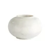 Vases 3R Studios White Handmade Marble Decorative Vase