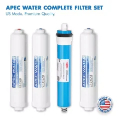 Water Filtration Systems APEC Water Systems Ultimate Counter Top Reverse Osmosis Water Filtration System 90 GPD 4-Stage Portable And Installation-Free -Brita shop white apec water systems countertop water filters ro ctop 66 1000