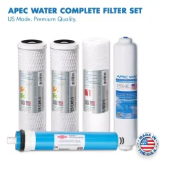 Water Filtration Systems APEC Water Systems Ultimate Electric Pumped Undersink Reverse Osmosis Water Filtration System 50 GPD For Low Pressure Home 0-30 Psi 120V US -Brita shop white apec water systems reverse osmosis systems ro pump 66 1000