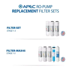 Water Filtration Systems APEC Water Systems Ultimate Electric Pumped Undersink Reverse Osmosis Water Filtration System 50 GPD For Low Pressure Home 0-30 Psi 120V US -Brita shop white apec water systems reverse osmosis systems ro pump fa 1000
