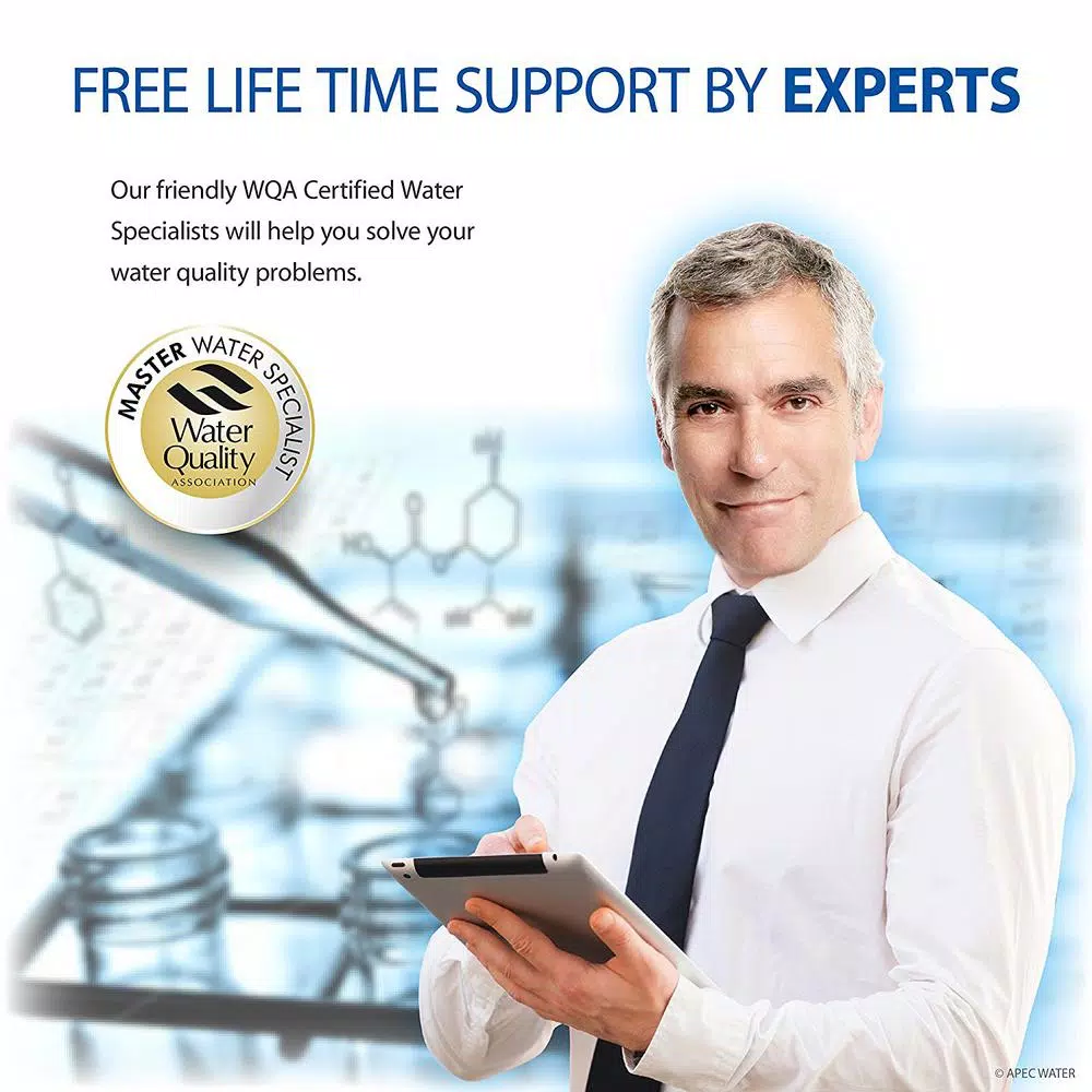 Water Filtration Systems APEC Water Systems WFS-Series Super Capacity Premium Quality 3-Stage Under Counter Water Filtration System 14 Water Filtration Systems APEC Water Systems WFS-Series Super Capacity Premium Quality 3-Stage Under Counter Water Filtration System - Image 12